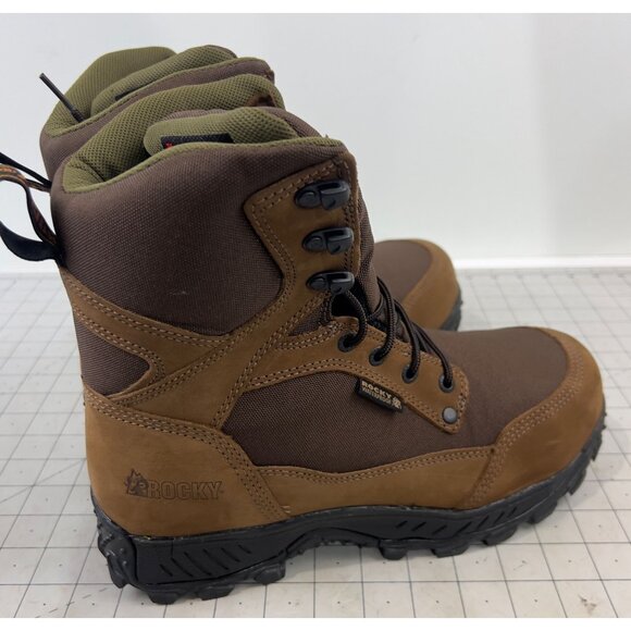 Men's Rocky Ridgetop Insulated Boots Outdoor Sz. 10.5 W (EE) Brown - Picture 3 of 8